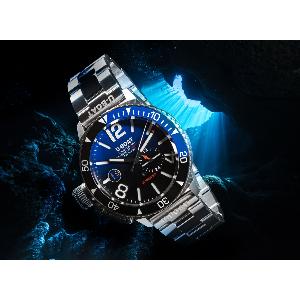 Montre SOMMERSO 9519/MT 46mm bleue acier