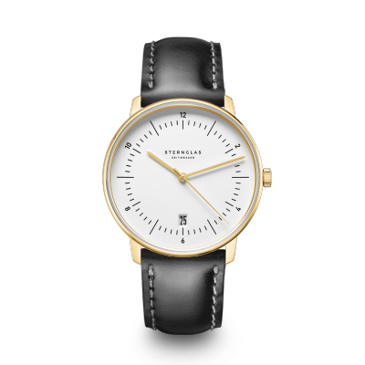 NAOS Heritage blanc doré cuir anthracite S01-NAE02-BR04