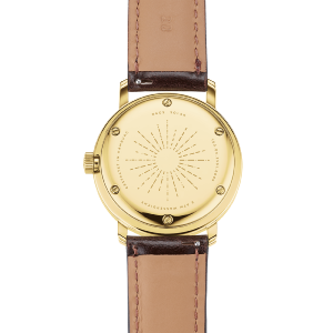 Montre NAOS Solar cadran vert - Bracelet cuir brun S01-NS22-BR01