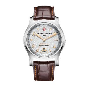 Churchill Sir Winston blanc - cuir brun - 2810.1SWS