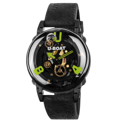 Montre U-65 3351 44mm verte rubber noir PVD