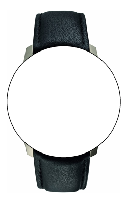 Bracelet de montre en cuir Junghans Voyager 22mm n°4964