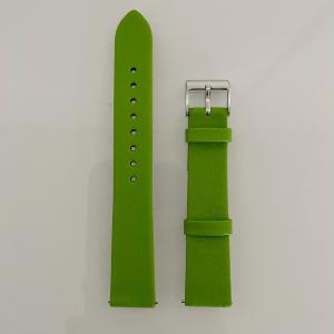 Bracelet de montre en cuir vert vif Junghans Form 17mm n°6591
