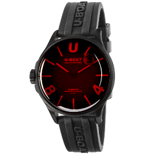 Montre DARKMOON 9306 40mm verre rouge PVD*
