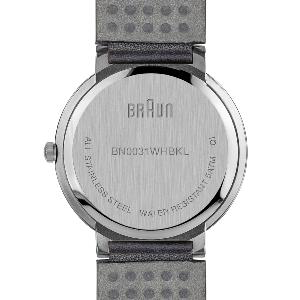 Montre Braun 33mm BN0031WHBKL cuir noir