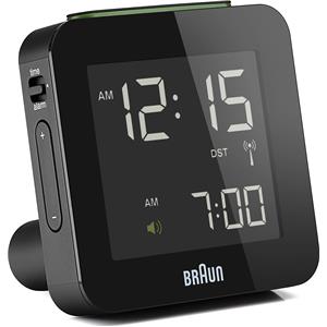 Rveil carr noir digital Braun, radio-pilot BC09B-DCF