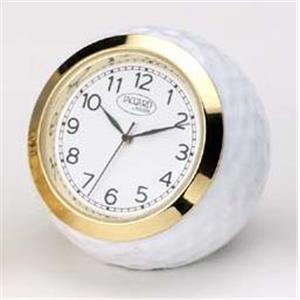 Réveil quartz Golf III doré HR140004-1