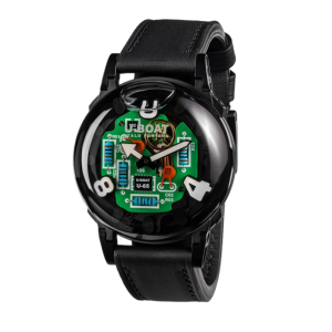 Montre U-65 3365 Quartz PVD noir 44mm TEK