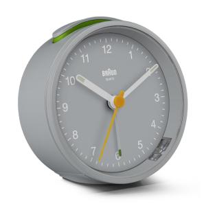 Rveil rond gris Braun BC012G