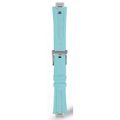Bracelet rubber bleu turquoise Aikon ML812-005075 Maurice Lacroix 21/16