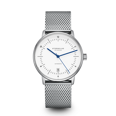 Montre NAOS AUTOMATIQUE white - bracelet milanais S02-NA44-MI04