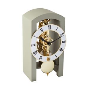 Pendule mécanique à poser moderne grise Hermle HG23015-D10721