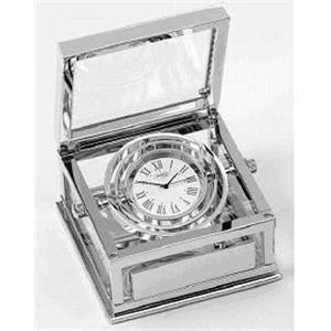 Pendulette marine Crystal Box argente HR350635/2 Jaccard