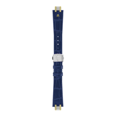 Bracelet cuir bleu Aikon 20mm ML800-005044 Maurice Lacroix