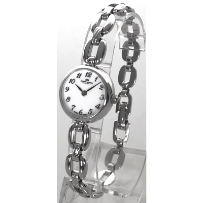 Montre quartz femme en plaqué rhodium - Jaquet Girard Z243.426