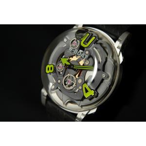 Montre U-65 3350 44mm verte rubber noir 