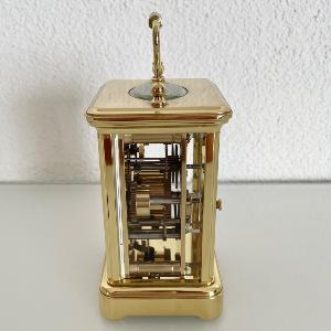 Pendule de voyage L'Epée Corniche moyenne avec réveille-matin 605.58