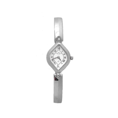 Montre quartz femme bracelet et boitier plaqué rhodium - Jaquet Girard Z243.295