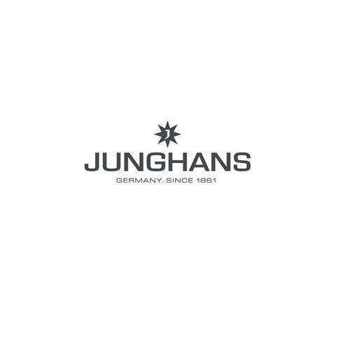 Bracelet de montre en silicone noir Junghans Spektrum découpe spéciale n°6032