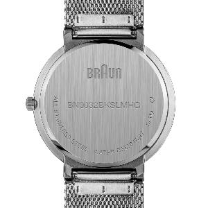 Montre Braun Classic 40 mm BN0032BKSLMHG maille milanaise