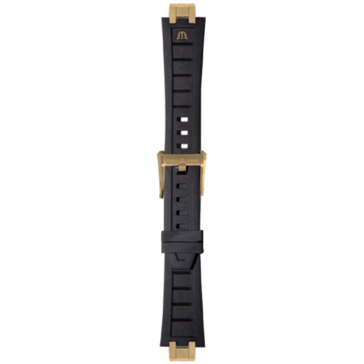 Bracelet caoutchouc noir Aikon 25mm ML640-005013 Maurice Lacroix