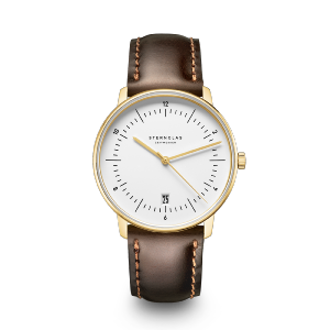 NAOS Heritage blanc doré cuir bronze S01-NAE02-BR01
