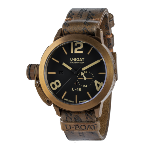 Montre CLASSICO U-46 4648 46mm bronze cadran noir