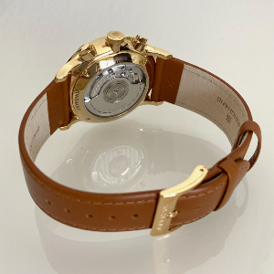 Montre Junghans Meister Telemeter 027/5382.00 bracelet cuir brun