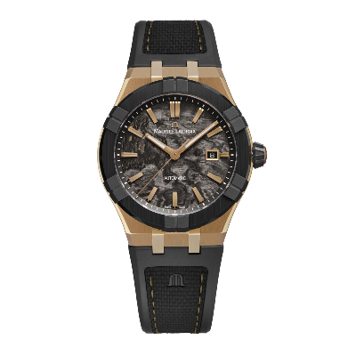 AIKON-IC Automatic Frozen Carbon Bronze 43mm AC6008-BRL20-730-2 