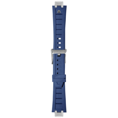 Bracelet caoutchouc bleu Aikon 25mm ML640-005006 Maurice Lacroix