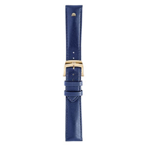 Bracelet cuir bleu Eliros 20mm ML740-005013 Maurice Lacroix