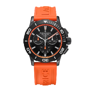 PONTOS S SOLAR chrono orange rubber 42mm  - PT1038-DLB00-330-6