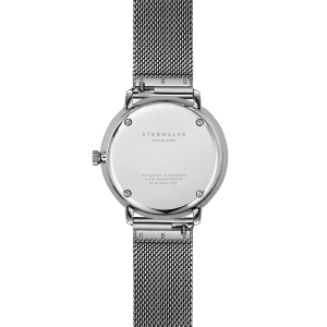 Montre Naos XS blanc argent - Bracelet milanais argent S02-ND01-MI01