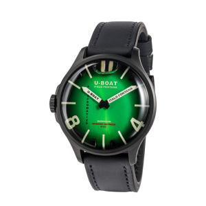 Montre DARKMOON 3343 46.5mm acier PVD vert EDITION KAMA
