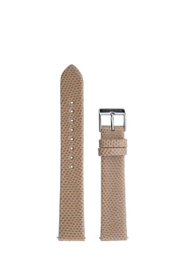 Bracelet de montre Aqualino beige Junghans Meister Ladies Automatic 17mm n°6716