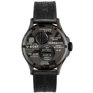 Montre DARKMOON 9552 40mm noire PVD camouflage