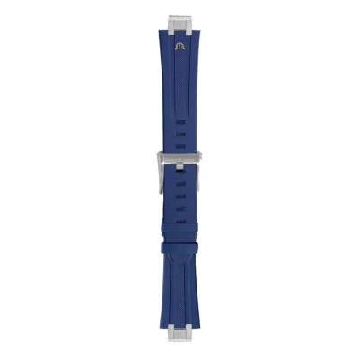 Bracelet caoutchouc bleu Aikon 25mm ML640-005024 Maurice Lacroix