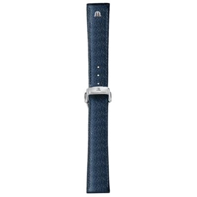 Bracelet cuir bleu Masterpiece 21mm ML740-005087 Maurice Lacroix