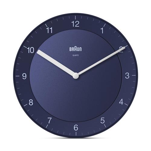 Pendule murale bleue Braun 20cm radio-pilotée, BC06BL-RC