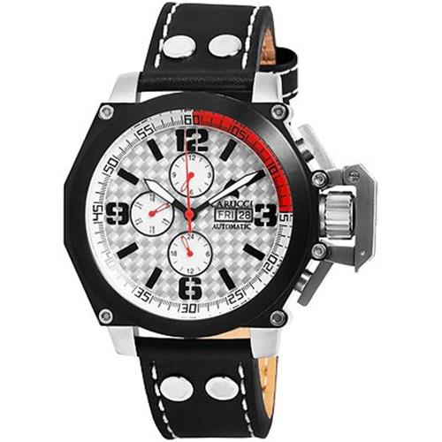 Montre homme automatique Carucci Treviso, CA1190WH-BK