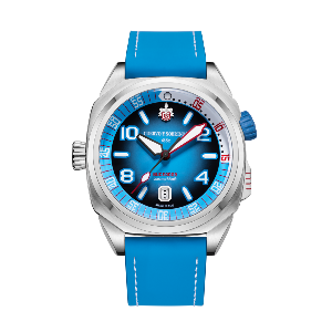 Buceador Caribe cadran bleu - nylon bleu - 2860.1LB