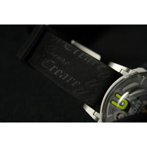 Montre U-65 3350 44mm verte rubber noir 