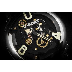 Montre U-65 3355 44mm noir silicone noir PVD