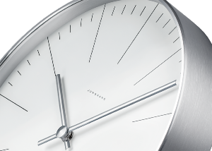 Horloge murale quartz Junghans max bill Ø30cm 367/6046.00