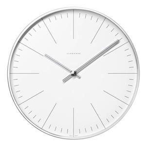 Horloge murale max bill radio-pilotée Ø30cm 374/7000.00