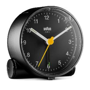 Réveil rond noir Braun BC01B