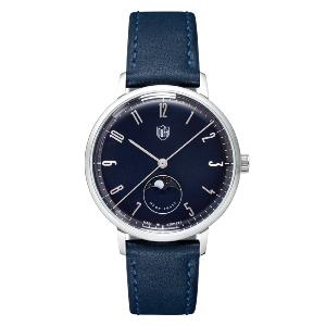 Montre Gropius Mondphase bleue DF9032-02