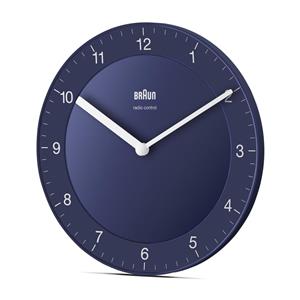 Pendule murale bleue Braun 20cm radio-pilotée, BC06BL-RC