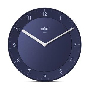 Pendule murale bleue Braun 20cm radio-pilotée, BC06BL-RC