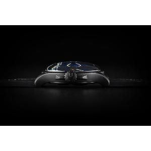 Montre DARKMOON 2028 46.5mm PVD noir cadran bleu 25ème anniversaire